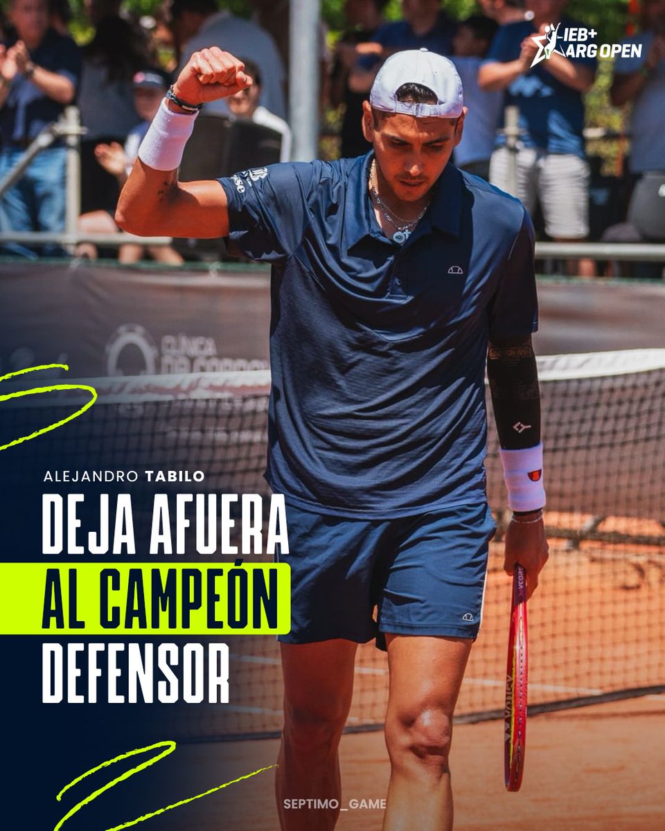 TABISEEEEEX ♥️

Partidazo de Alejandro Tabilo. El público en contra y la potencia del brasileño João Fonseca no fueron suficientes para la gran versión del chileno: 6-3 3-6 7-5 y clasificación a los cuartos de final del ATP 250 de Buenos Aires 🇦🇷

Ahora Jano se verá las caras el