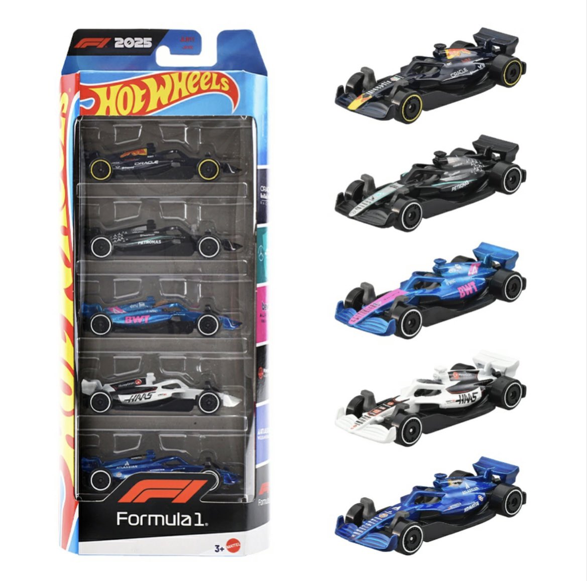 2026年4月11日発売☆ホットウィール(HotWheels)ベーシックカー F1 5