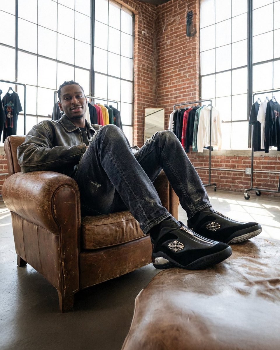 insanesneaker's tweet image. Chrome Hearts x Converse SHAI 001 Concept 🗡️