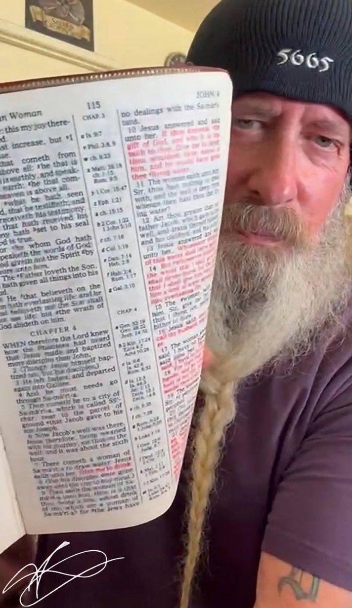 Hold The Line! Believe That Jesus Has You! Everything He Said Was Written In Red.