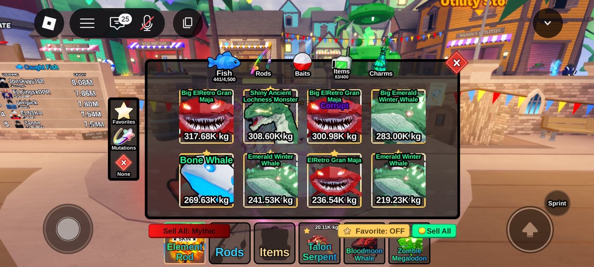 WTS
Bloodmoon Whale 15k
Zombie Megalodon 15k
Talon Serpent 15k
Big Emerald Winter Whale 13k
Emerald Winter Whale 10k
Big Elretro Maja 15k (corrupt 20k)
Elretro Maja 10k