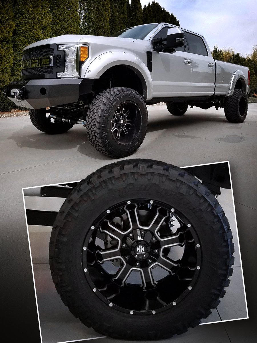 customoffsets's tweet photo. Don't just blend in… Seek out the Mayhem!
2017 Ford F-350 Super Duty
Mayhem Fierce 22x12 -44
Nitto Trail Grappler 38"x13.5"
ReadyLIFT Suspension Lift 8.5"
https://t.co/KIsN50BirN
#customoffsets #customtrucks #nittotire #readylift #mayhemwheels https://t.co/Z3k0XXnDyi