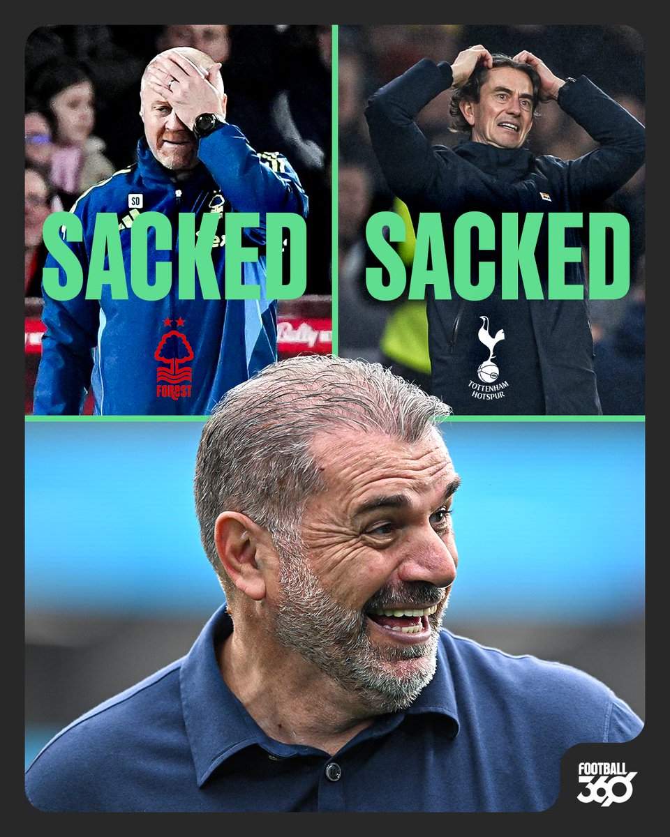 This is CRAZY 🤯

BOTH of the managers who replaced Ange Postecoglou at Premier League clubs have now been SACKED in the space of 24 hours!

Full story: tinyurl.com/4ta7kcpb