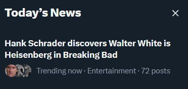 Thanks twitter I was really wondering when he would figure everything out.