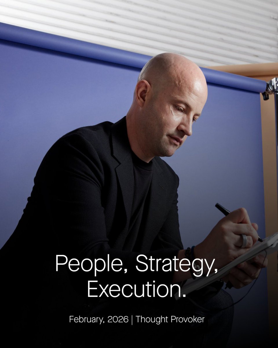 Tim Cook, CEO of Apple, opens the conversation with three words: people, strategy, and execution. To dominate, get the right people, apply the right strategy, and become known for execution. 🙏🏼

Read my Latest Thought Provoker Now - brnw.ch/21wZS0E 🚀