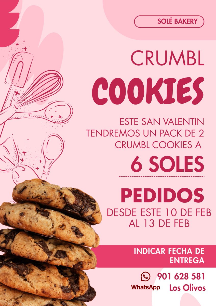alwsi10's tweet photo. Holaa, estaré vendiendo galletas por San Valentin 💞 #peru #YoSoy https://t.co/tPu9JsZB9q