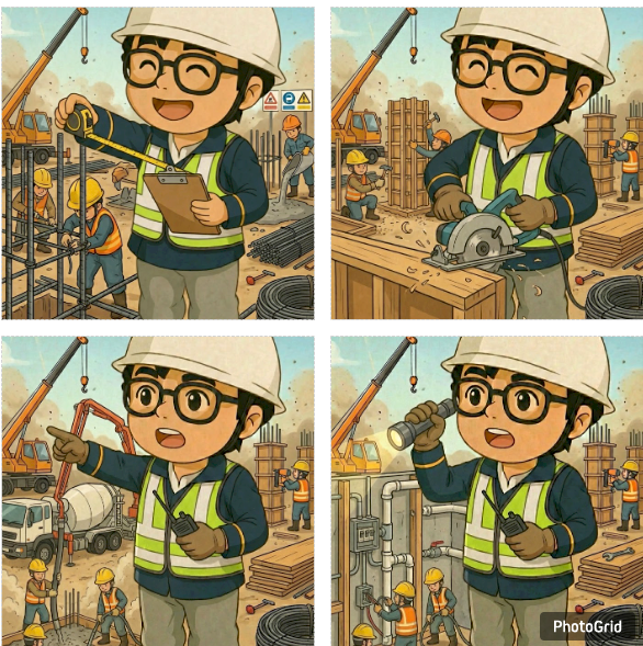 今天工程查核
工地加油
爭取好成績輕鬆過年吧!