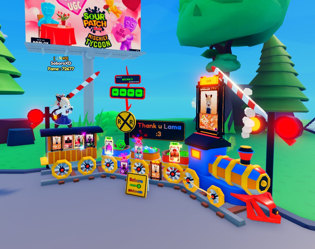 📢New Update:
 -🔒 Lock cards in your binder so you dont accidentally return them, or put them up for sale! 
- 🔨Reworked card controller on custom booths, will allow for card size increases in the future
- 🚂New booth set, the "Toy Train Booth"
#Roblox