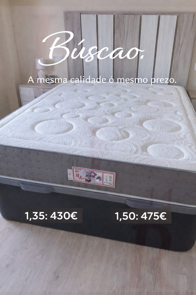 colchoneslyr's tweet photo. Colchón de boa calidade galega para cama de 1.50, en núcleo de muelle ensacado de boa densidade e de boa fortaleza do seu ferro aceirado, con ambos acolchados viscoelásticos e capas supersuaves envolvendo o núcleo ademáis das súas capas sanitarias

@colchoneslyr en google maps https://t.co/8lroIJsStG