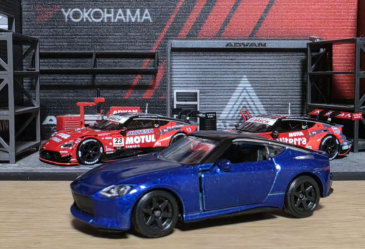 マジョレット #フェアレディZ #RZ34 ワンガンブルーではなく、セイラン