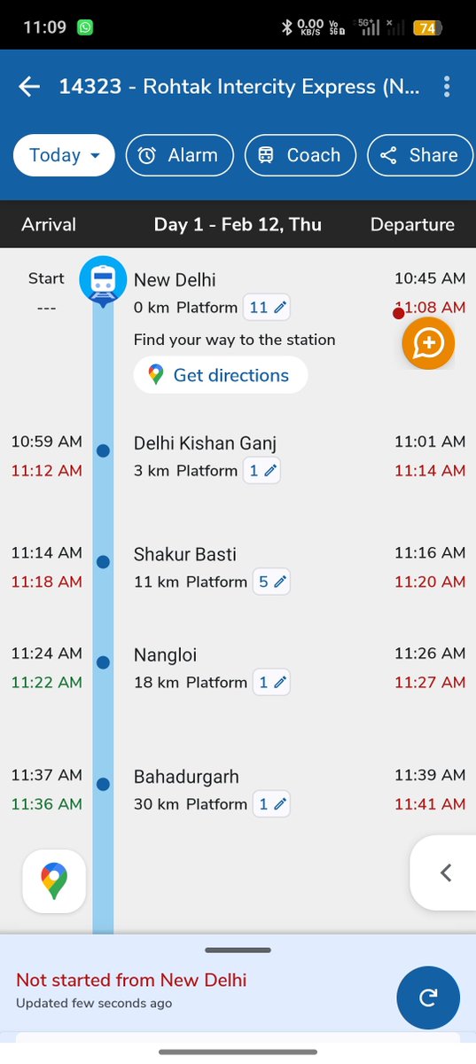 gautamkumarreal's tweet photo. @RailwaySeva  इंटरसिटी एक्सप्रेस का कोई माय बाप नहीं होता है क्या? https://t.co/p1x94vGSYT