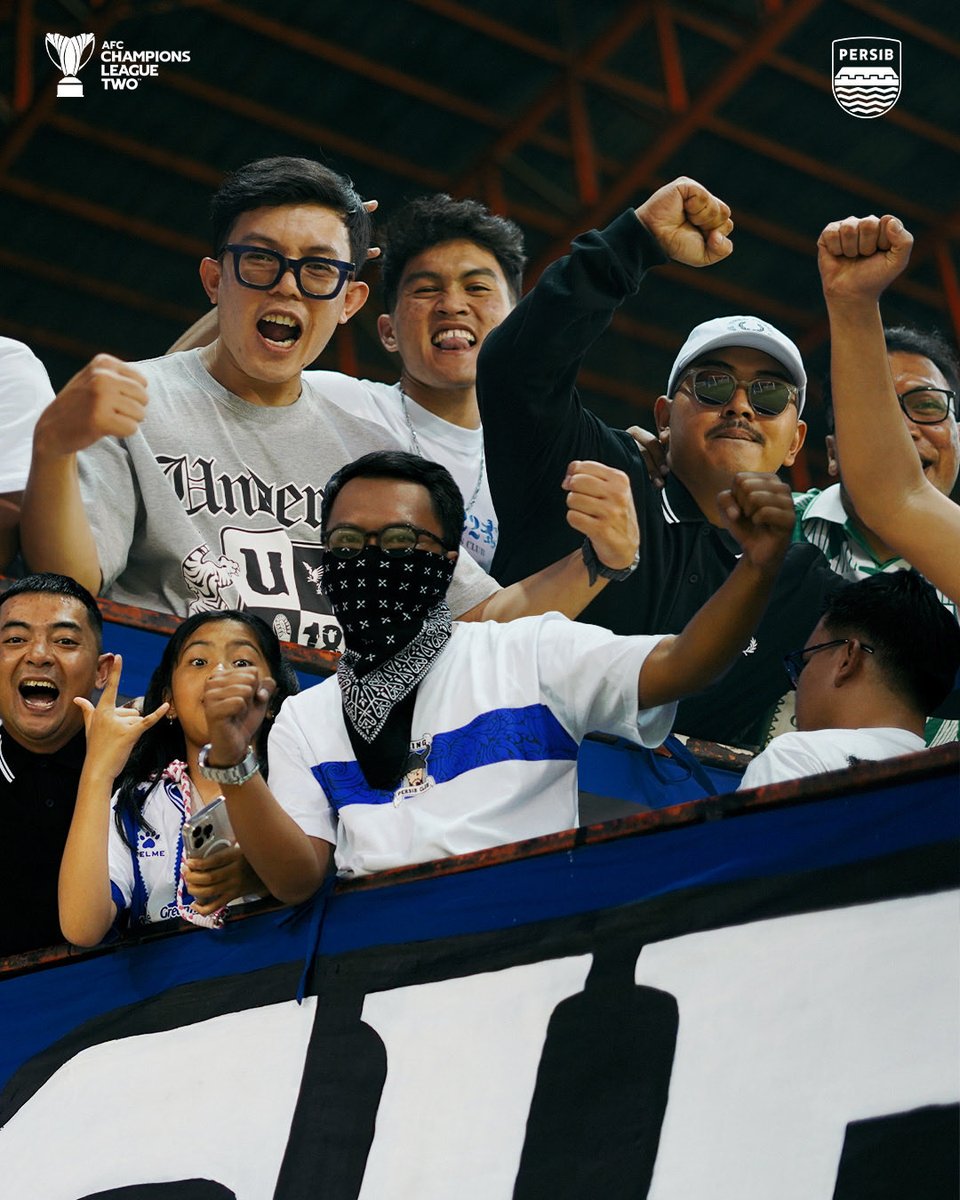 Hatur nuhun atas dukungan luar biasa Bobotoh di Ratchaburi Stadium.

Hasil belum sesuai harapan, tapi perjuangan #PERSIB belum selesai.

Satu laga penting akan hadir di GBLA, 18 Februari 2026 mendatang. Saatnya kita kembali gelorakan GBLA untuk bangkit dan berjuang bersama