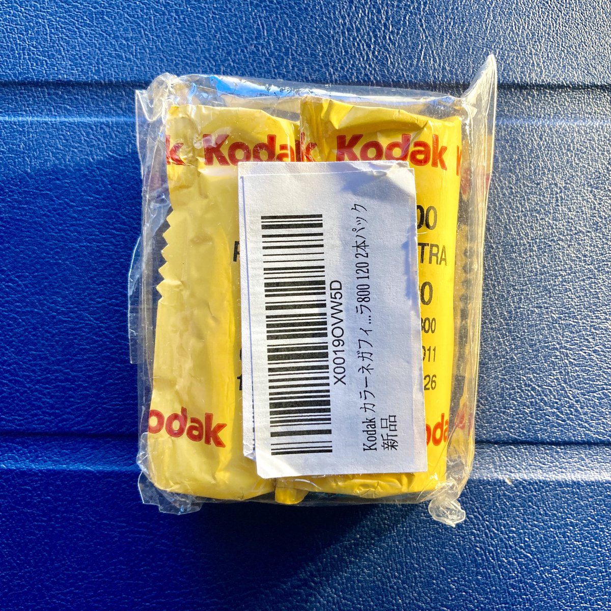 3月の撮影に向けて、
Amazonで、ポートラ800購入。
2本で9000円オーバー😱
着実に値上がりしてますね📷