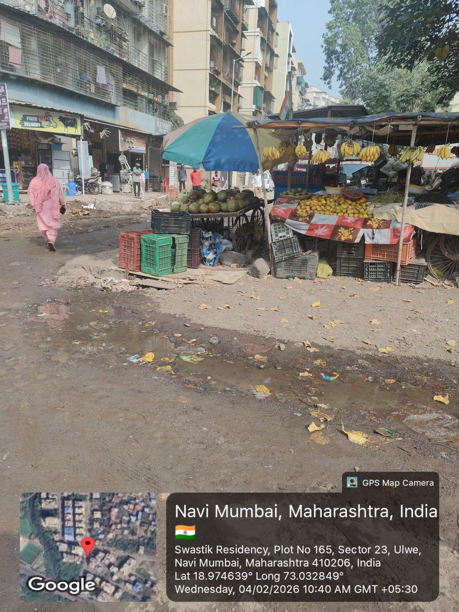 CIDCO had promised to resolve the ongoing civic issues, yet no action is being taken. Citizens continue to suffer due to repeated delays and inaction.
We demand immediate accountability and completion of the pending work.All illegal hawakar are allowed school bus suffering lot.