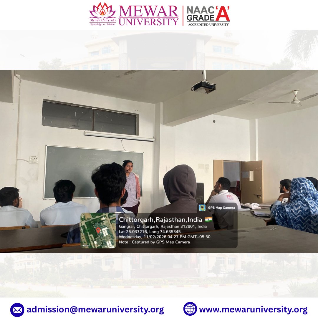 universitymewar's tweet photo. 📚 #ValueAddedCourse on Regulatory Affairs &amp; Clinical Trials

#MewarUniversity successfully organized a Value Added Course on #RegulatoryAffairs and #ClinicalTrials to enhance students’ industry-oriented knowledge and professional skills.

#PharmaEducation #IndustryReady https://t.co/ImpKdxyVL7