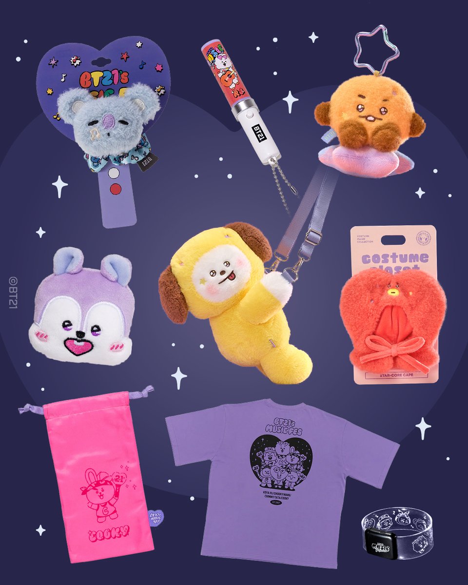 いつもより気分を盛り上げてくれる、 BT21のおすすめアイテムを