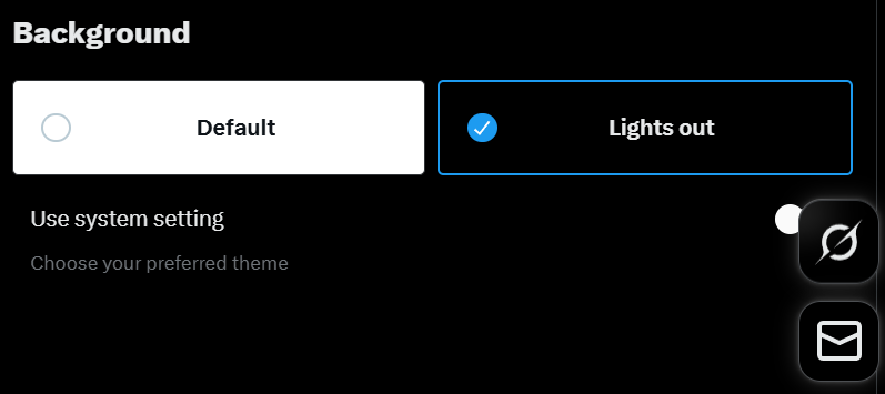 tyleto's tweet photo. why are they removing the dim setting??? @X what improvement or benefit does this bring to the website?? ive used this setting for my entire online existence :v https://t.co/bwVtanDKrp