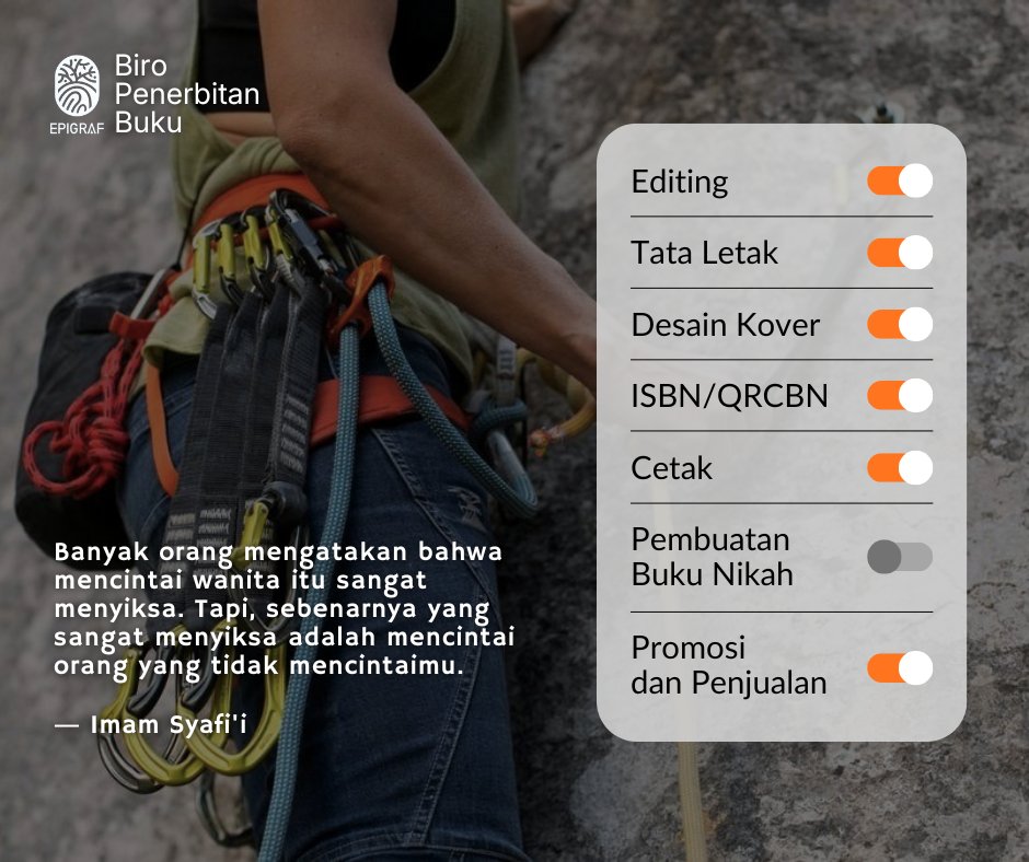 EPIGRAF
sebab setiap orang punya cerita

Konsultasi menerbitkan buku:
kontakepigraf@gmail.com