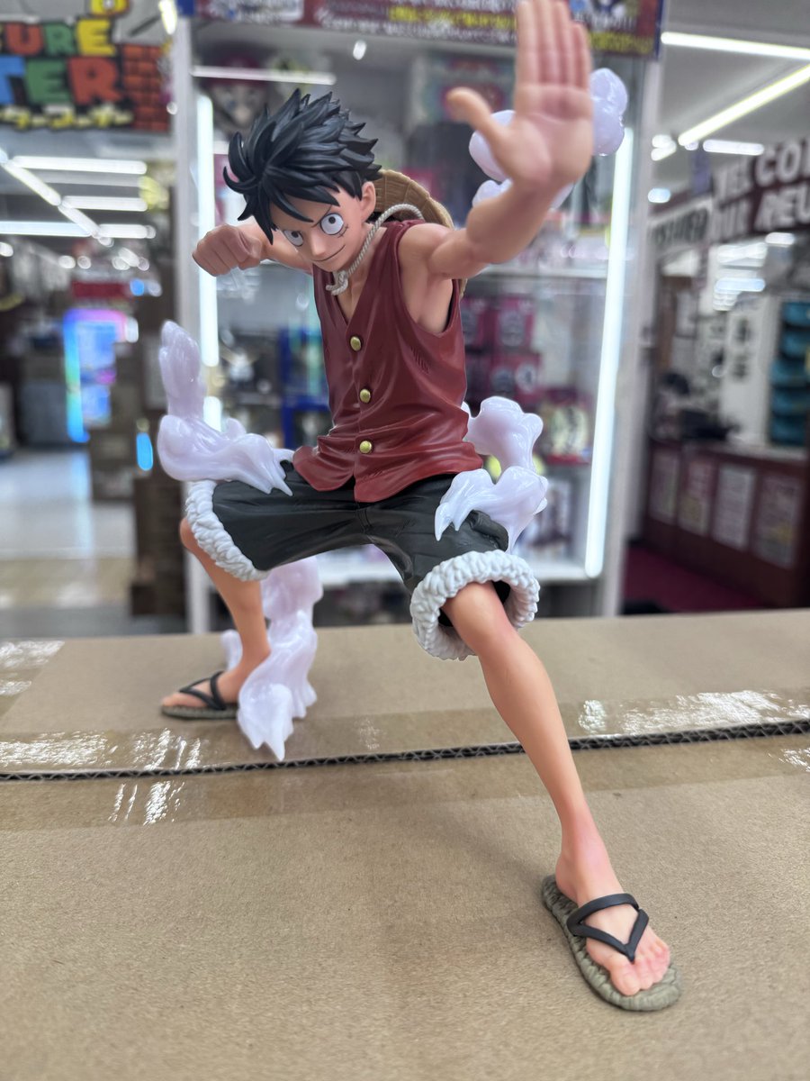 mansotreasure's tweet photo. 🏴☠️ ワンピース MAXIMATICPLUS MONKEY.D.LUFFY Ⅰ🏴☠️
投入完了しました(*`・ω・)ゞ✨️
#ワンピース
#ルフィ
#ギア2
#MAXIMATICPLUS https://t.co/Qy2mRQrYqk