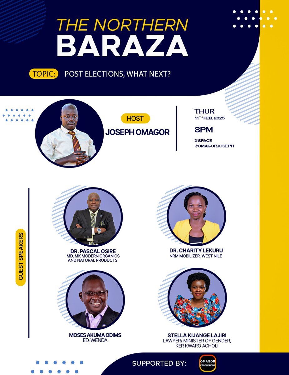 Omagor Joseph tweet media