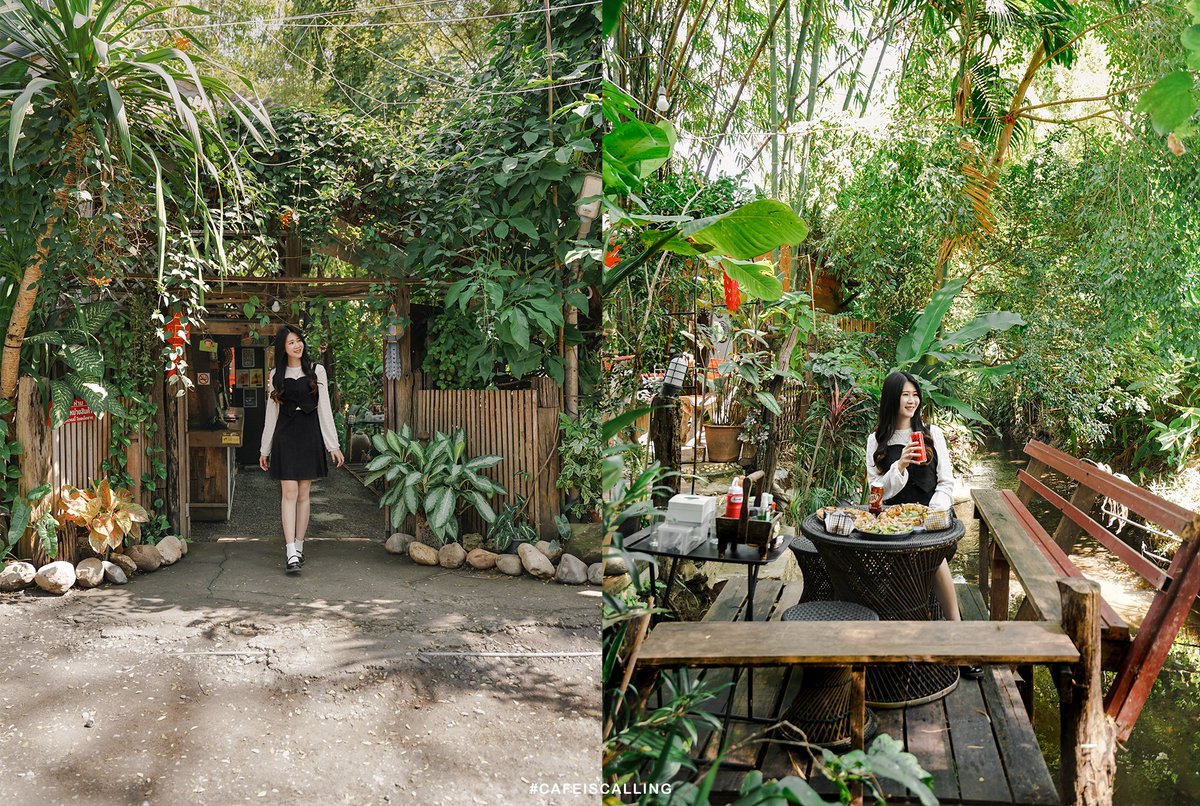 cafeiscalling's tweet photo. 🍕Little Red Oven Chiang Mai #สาขาหางดง✨ร้านพิซซ่าเตาถ่าน บรรยากาศร่มรื่นสบาย ๆ ติดริมน้ำ💦🌿ฟีลใกล้ชิดธรรมชาติ โดยที่นี่จะเป็นพิซซ่าโฮมเมดขนาด 10 นิ้ว ใช้แป้งสดสไตล์นาโปลี มีให้เลือกทั้งหน้าคาว หวาน และของทานเล่นอีกมากมาย  ใครหิวๆรีบปักหมุดแล้วตามไปกันเลย #รีวิวเชียงใหม่ @aroii https://t.co/JPoE2mmRno
