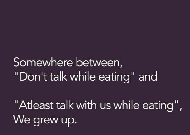 Tell me if you felt this …