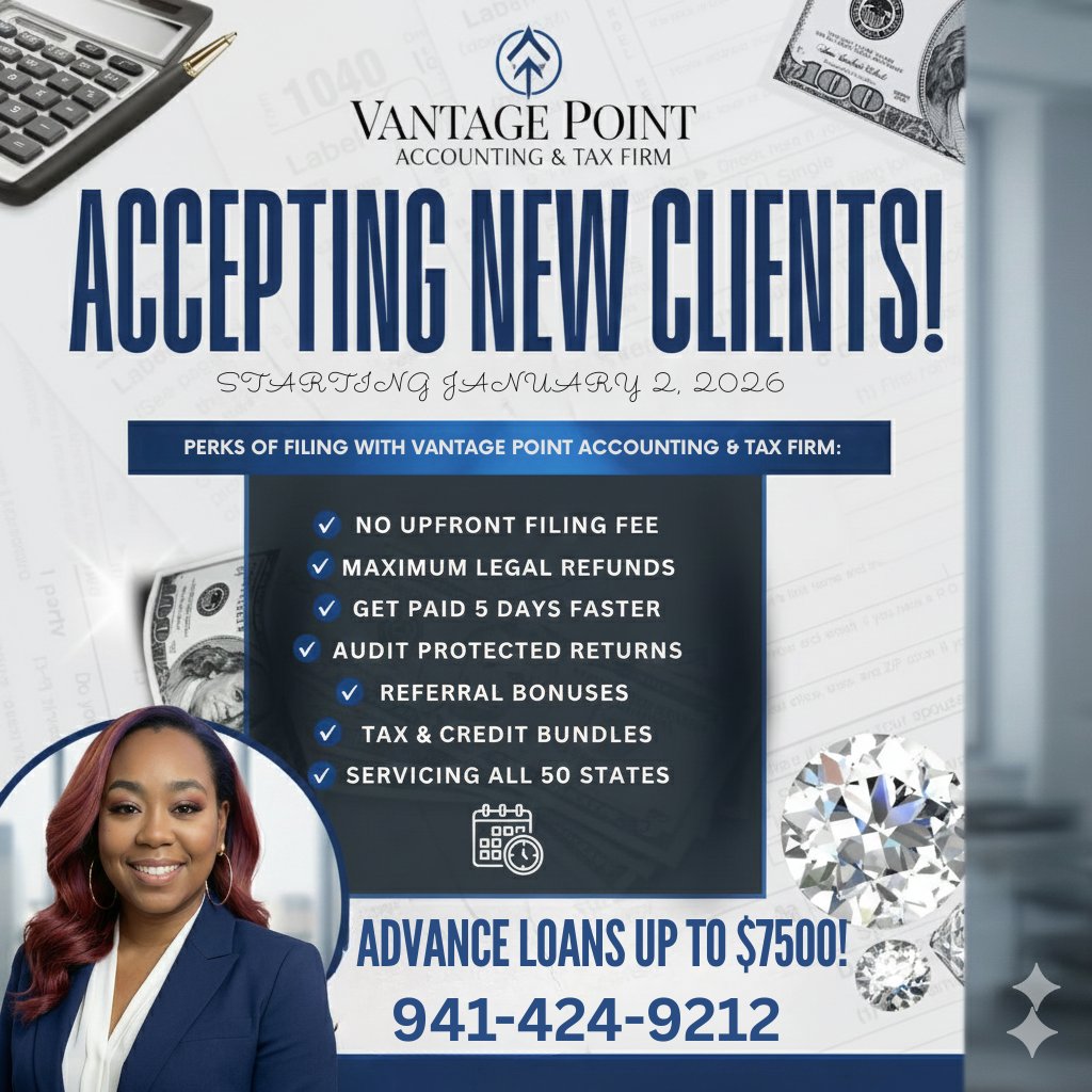 Vantage Point Accounting & Tax Firm (@vantagetaxes) / Posts / X