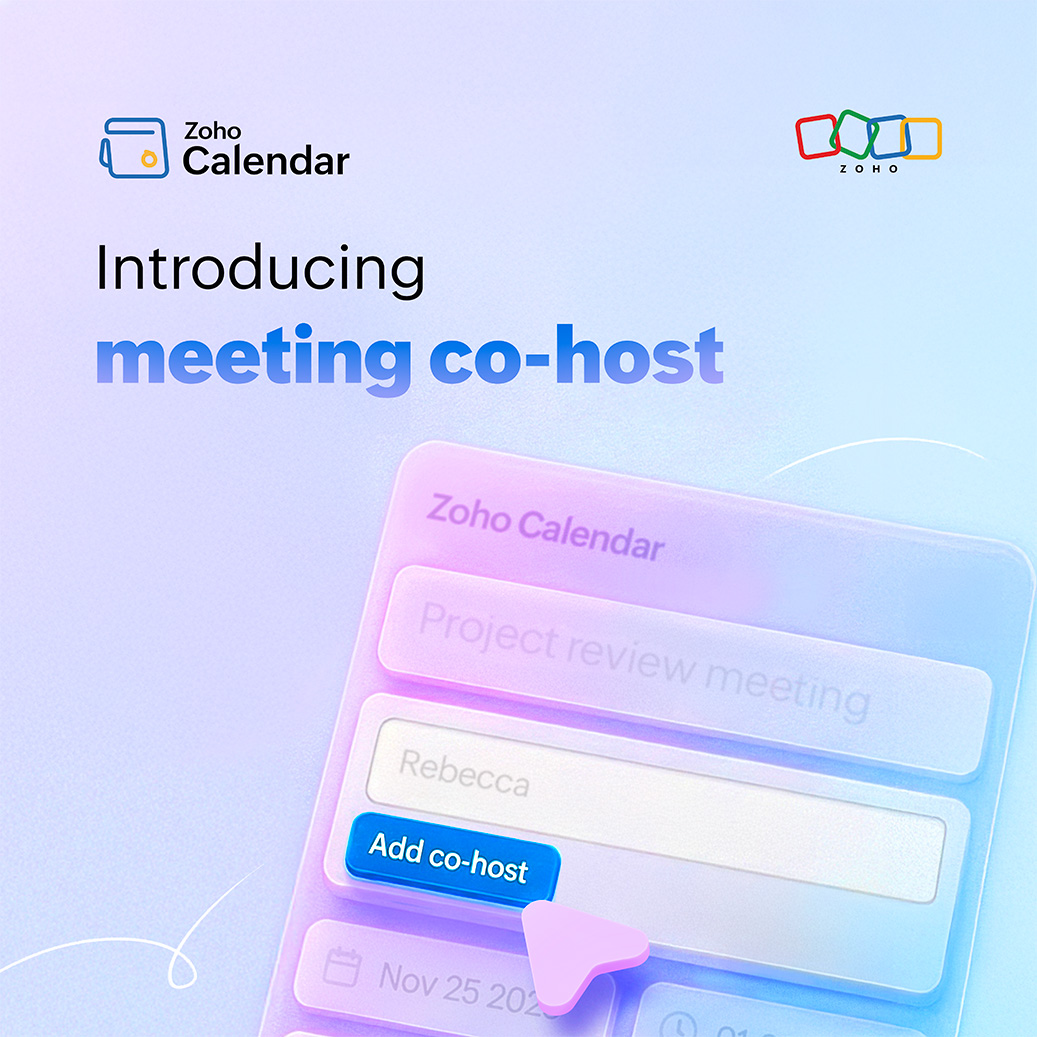 Zoho Calendar tweet media