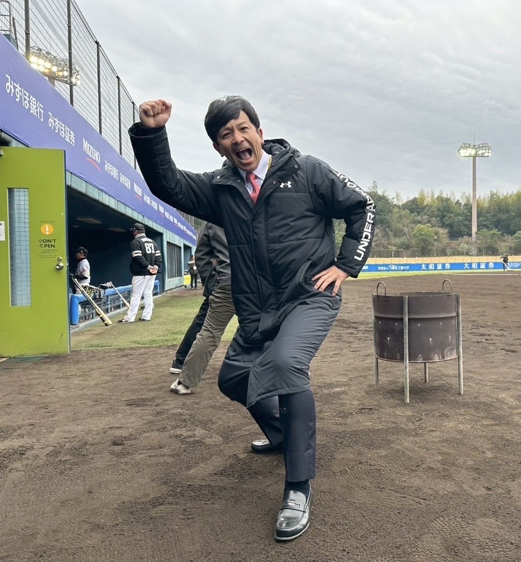 宮崎、福岡ソフトバンクホークスキャンプ‼️ 牧原選手、周東選手に会え