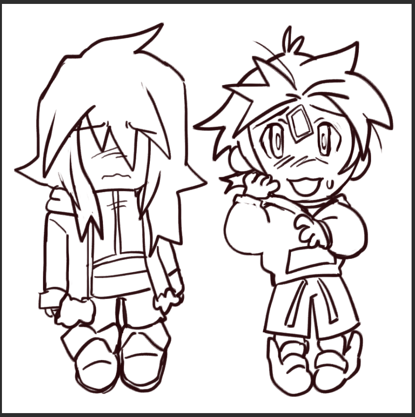 chipichipi01's tweet photo. hi ayame hi ginko https://t.co/FIE0JsvE81