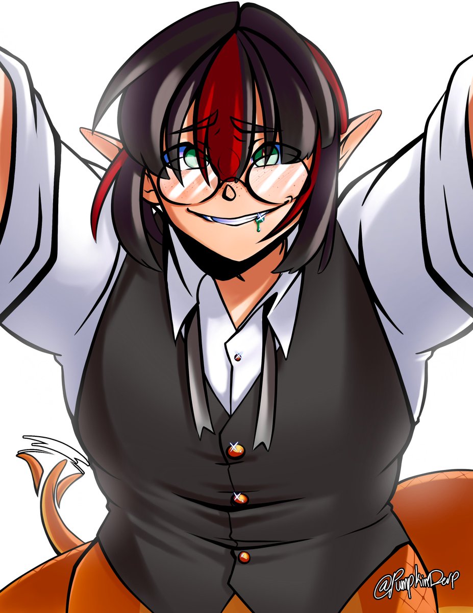 Dusent just have to be snake women 🥴😵‍💫

"IGNORE THE HAPPY TAIL TO SEE YOU!"

Artist🎨- <a href="/Pumpkin_derp/">PumpkinDerp🔞 coms full</a> 🥰