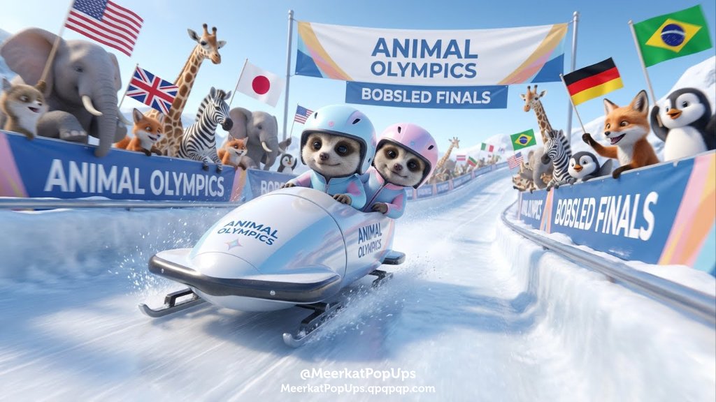 2月12日は「ボブスレーの日」だそうです
In Japan, February 12th is "Bobsleigh Day"

日本男子チームはオリンピックに出られなかったんですよね…こういうの悲しい

❁ ミーアキャット / Meerkat × AI Creation ❁