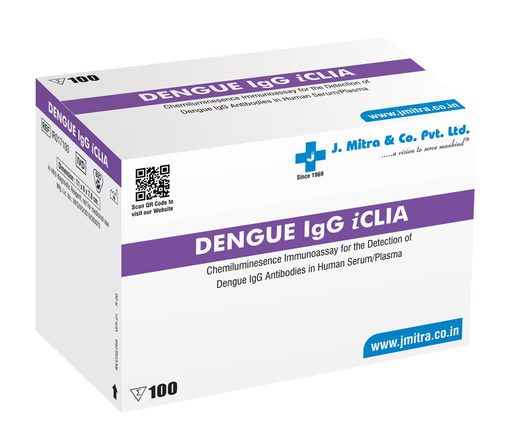Dengue IgG iClia is a chemiluminescent microparticle immunoassay designed for in vitro qualitative detection of Dengue IgG antibodies in human serum or plasma 

Learn More...

zurl.co/vvylO 

#DengueIgGiClia  #Jmitra #Biotech #BioTechnology