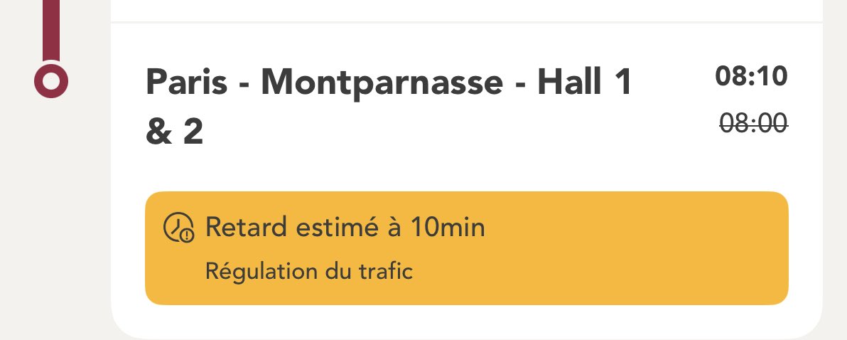 bertranddevil's tweet photo. Décidément on peut dire que ⁦@SNCFVoyageurs⁩ a la sens du timing. 
Depuis l’annonce d’une hausse scandaleuse des forfaits #MaxActif la qualité de service s’améliore chaque jour….
Quel scandale !
⁦@TGViste⁩ https://t.co/xBruU7Cc7h