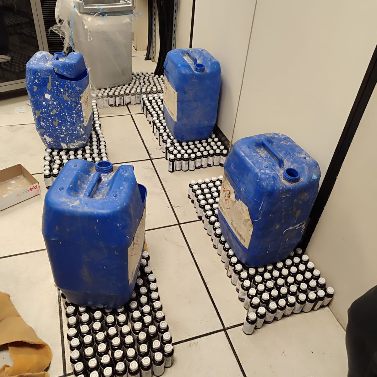 Intercepted South African medicines at Beitbridge border.