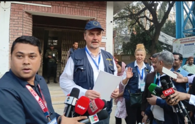 ‘Big Day for Democracy’ - EU Election Observation Mission chief Ivars Ijabs called Thursday’s vote a milestone for Bangladesh’s democracy, expressing hopes for a participatory and credible election. Approximately 200 EU observers, including 90 short-term monitors across all 64