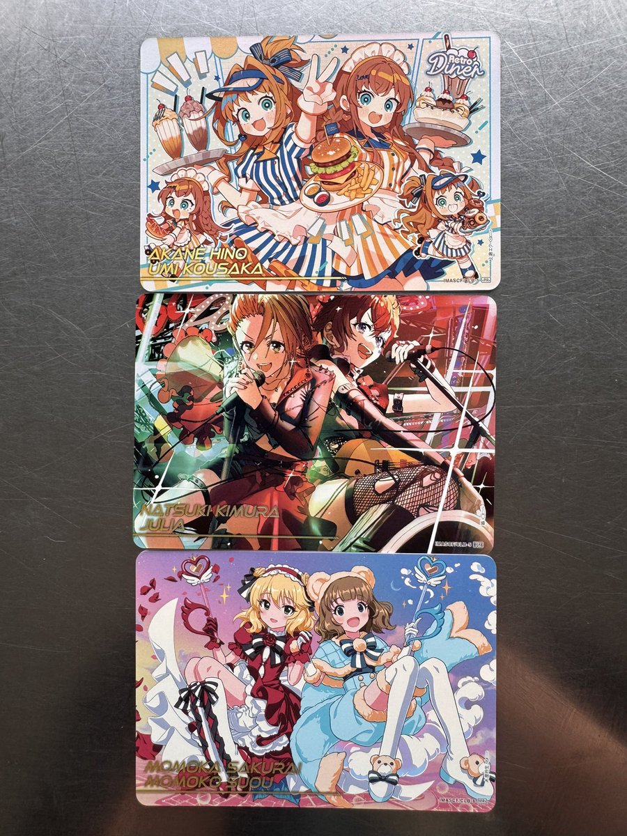 緩募 【交換】デレミリ衣装展 入場特典 カードフォリオ 譲) 日野茜