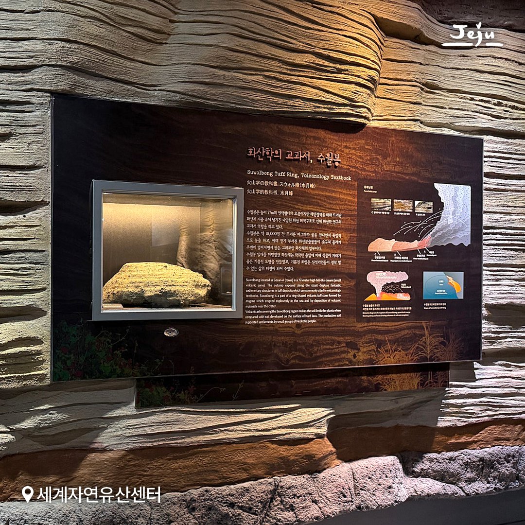 제주세계자연유산센터
4D 영상 ‘신들의 섬 제주’부터
한라산 사계 360도 파노라마,
겨울·비 오는 날에도 아이와 방문하기 좋아요!

📍 제주시 조천읍 선교로 569-36
🕘 09:00~17:50
※ 나우다 발급 시 무료 / 제주도민 무료

자료제공 : 제주도청 블로그기자단

#제주세계자연유산센터 #거문오름