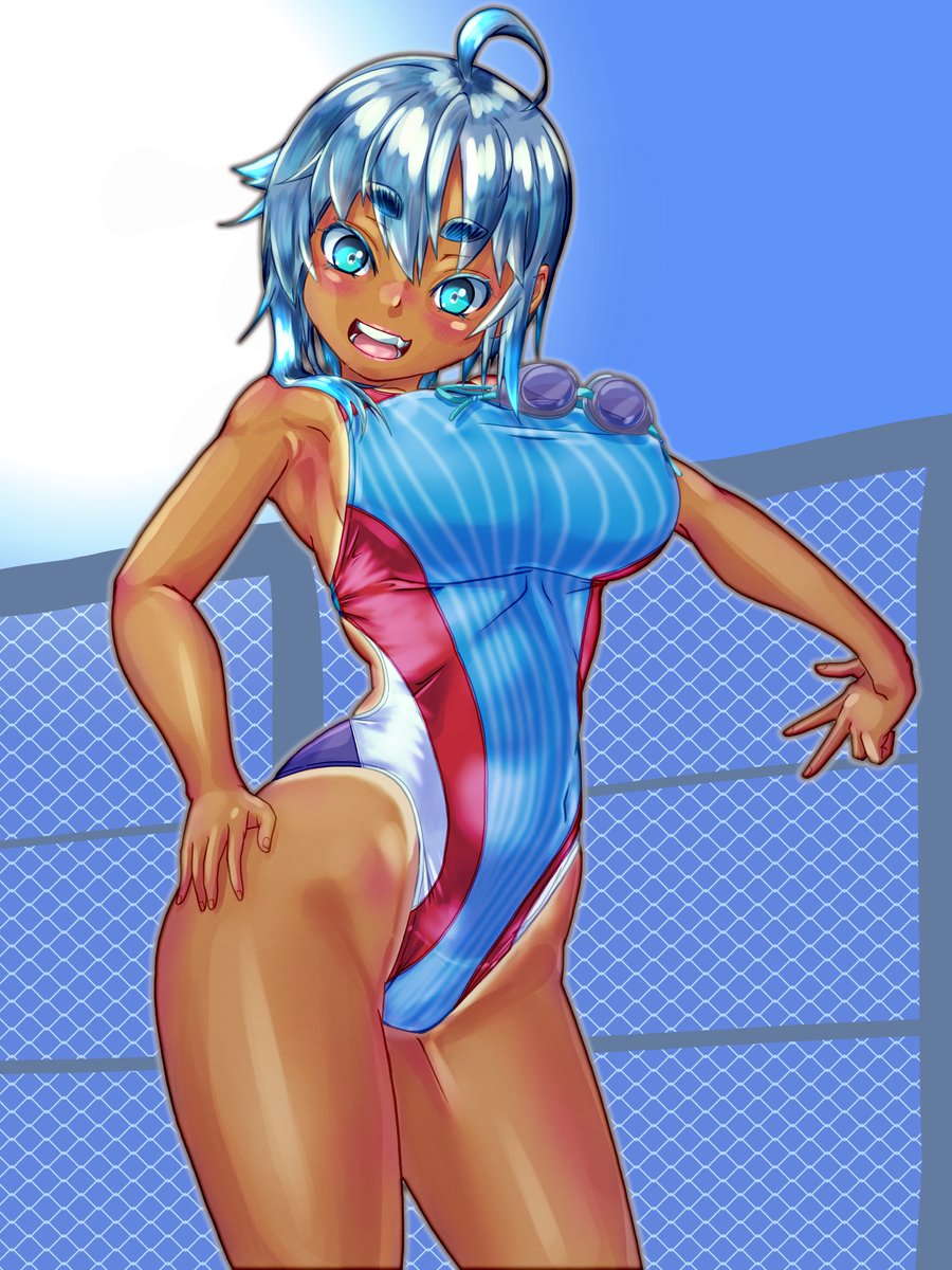 #私はこういう絵を描いています 
おもに自OCの水着とかちょいえろとかガチエロなんかを
描いている人です 