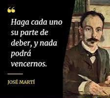 Unidad, es tiempo de unirnos. #MartiVive #CubaEstáFirme