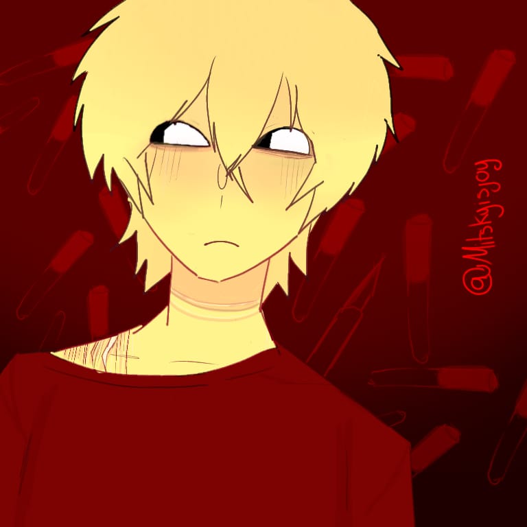 mitskyisjoy's tweet image. This is my silly boyfriend 
#Booker #Roblox #Drawnout