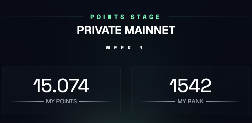 SourabhStephen's tweet photo. Week 1 of @01Exchange points are distributed

Point : +15
Volume : $20k
Strategy : Earning apr spread mostly on $HYPE & $SOL with @variational_io 

These point doesn't include referral reward or pre-launch point. Pre-launch point will take longer to be updated.

01 metrics
Total vol : $986M
Total deposit : $4.11M
OI : $4.82M

NOTE : Point for each week will roll out on sunday. Week 2 started still 3 days left to accumulate vol and +pnl.

I have 3 invited available , join fast : https://t.co/nx9aKutKHL

Still early!