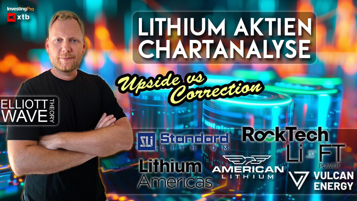 💎 Lithium Aktien nach der Korrektur - Neue Chancen trotz Fear? Kehrt die FOMO zurück?

👉 Nach dem deutlichen Rücksetzer im Lithium-Sektor nimmt die Dynamik wieder zu. Fear war zuletzt dominant, jetzt kehrt langsam Interesse zurück. Die zentrale Frage lautet, sehen wir echte