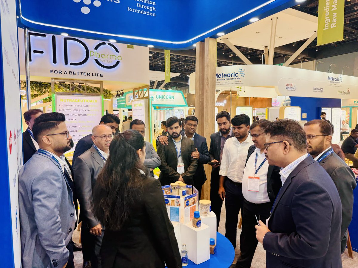 the91Api's tweet image. Day 2 at Vitafoods Mumbai with the 91API team!

Meaningful discussions, new connections, and exciting opportunities shaping the future of ingredients.

Let’s keep the conversations going!

#VitafoodsMumbai #Vitafoods2026 #91API #IngredientInnovation #Nutraceuticals