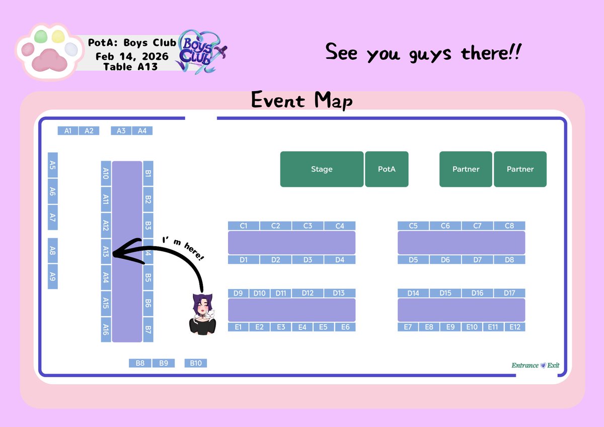 mochinyaarts's tweet photo. Here's my catalogue for PotA: Boy's Club! I'm at table A13, come visit my booth. I have more BL related merches that aren't in the catalogue and most of them are handmade!
The stickers and other merch are made by Me, @ohshtwtf, and @ItsZena520
#Boyslove #PotABoysClub #PotA https://t.co/Y9lgGsSqe7