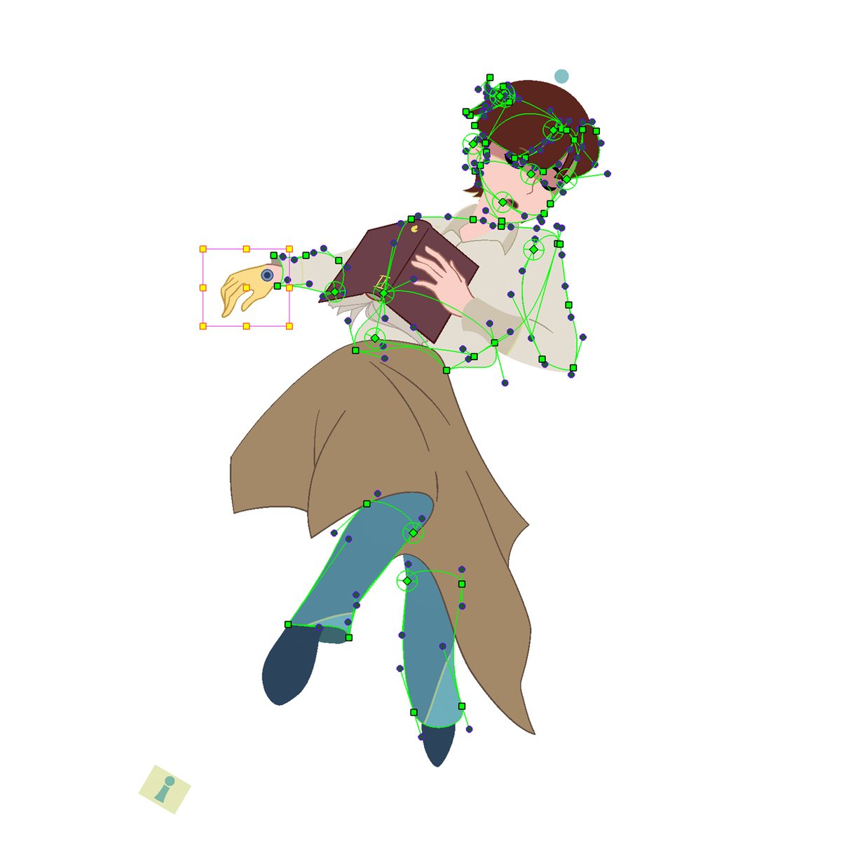I drew Quel from our animated short "Dinner for Kaifina". No AI used. 
#animation #illustration #2d #toonboomharmony