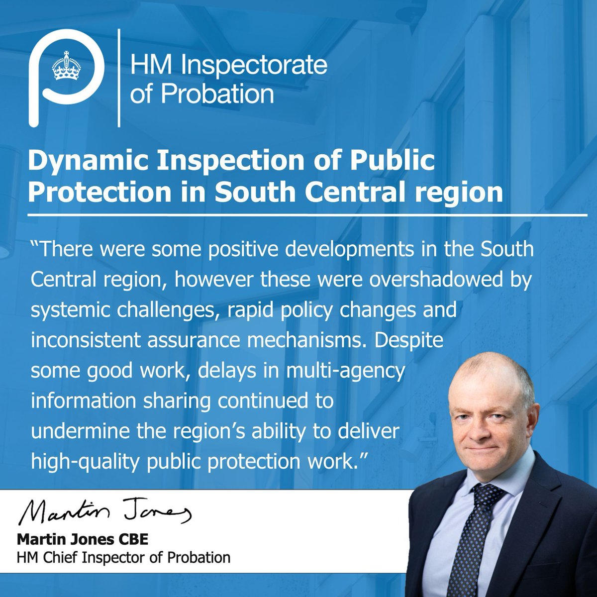 HM Inspectorate of Probation tweet media