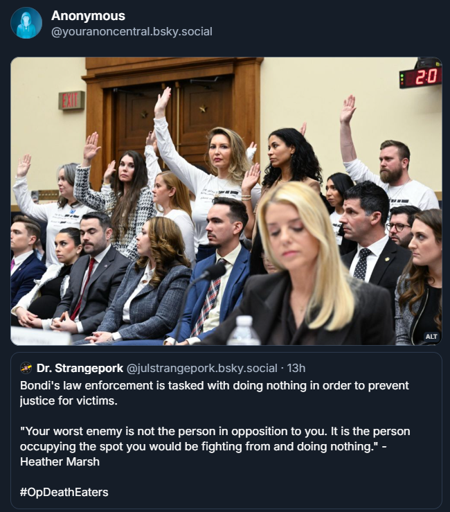 Anonymous tweet media