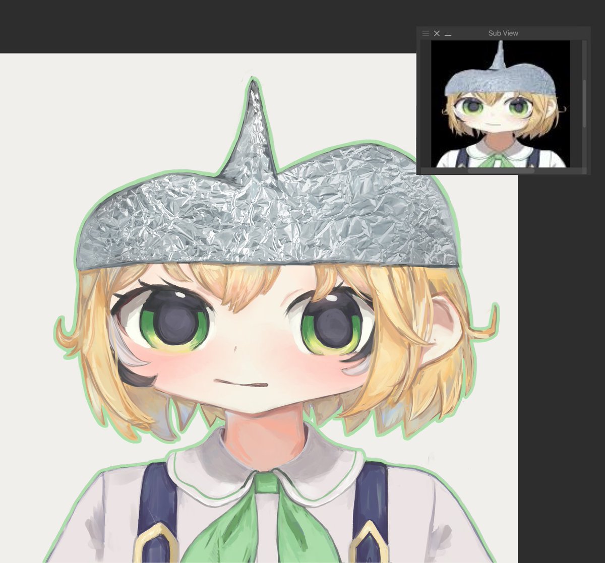 anatomy practice with dooby #doobart