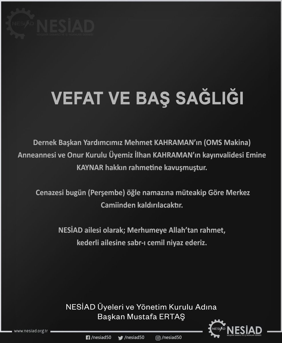 NESİAD tweet media